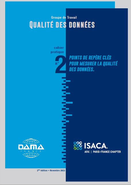 (cover) Groupe de travail cahier pratique 2 - points de repère clés pour mesurer la qualité des données